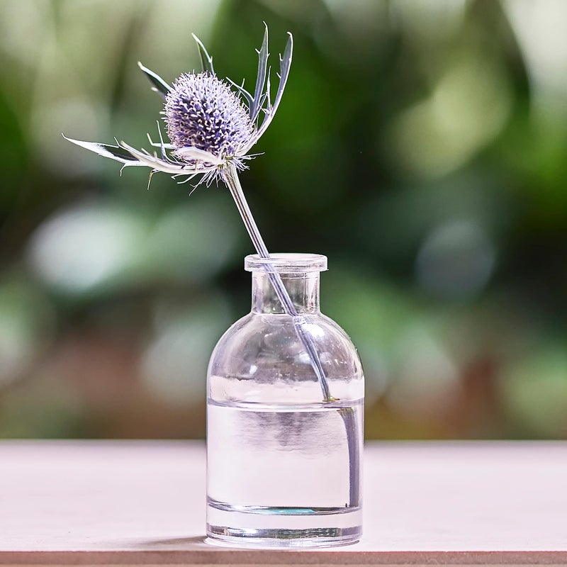 CHIVE â€˜Loftâ€™ Small Mini Flower Vases - Clear Glass Bud Vases, Set of 10 - Cute Vintage Rustic Centerpieces for Wedding, Events & Home - Premium Quality, Designed to Last - Image 4